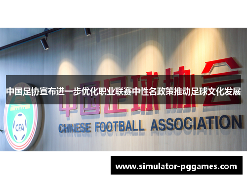 中国足协宣布进一步优化职业联赛中性名政策推动足球文化发展